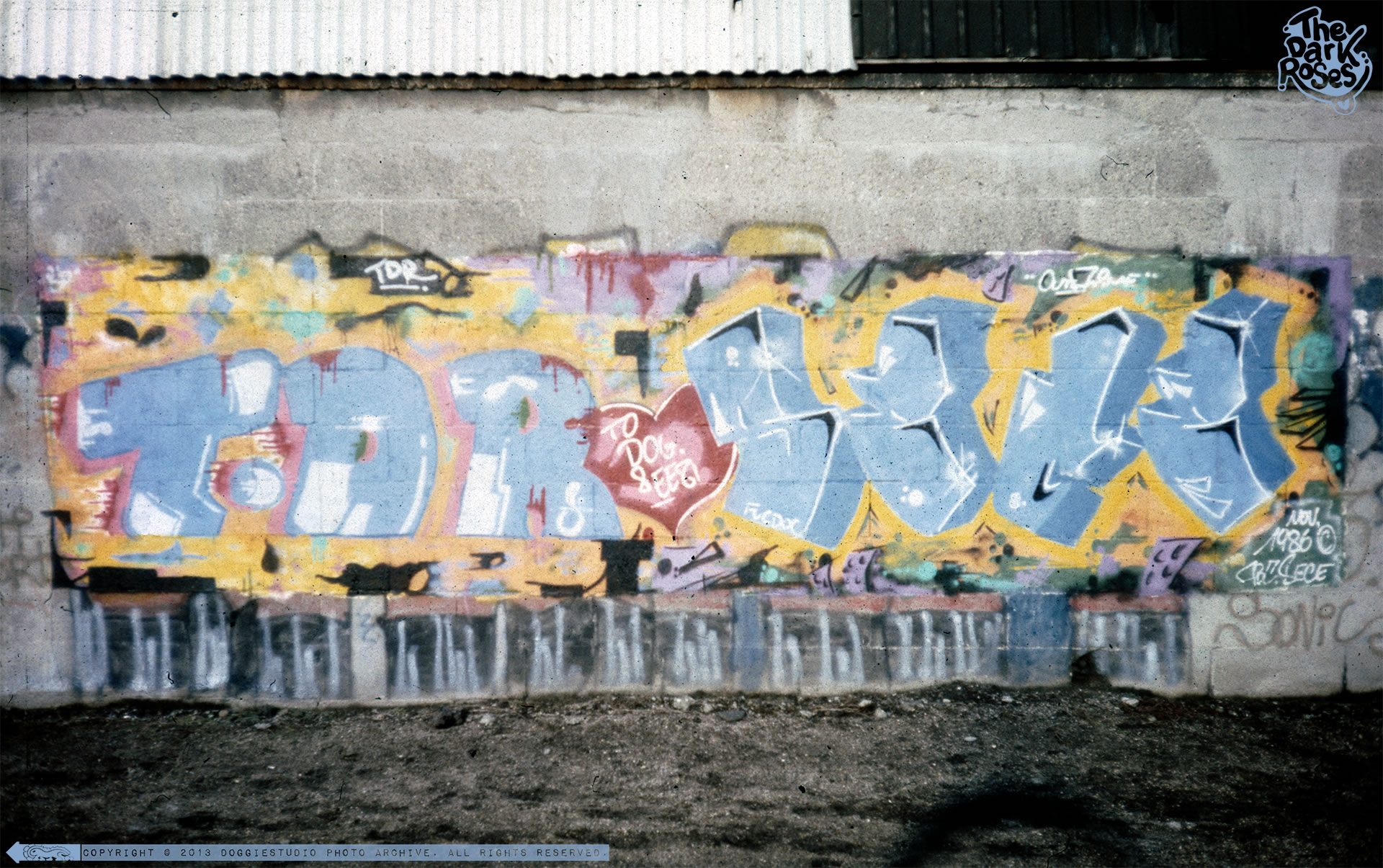 ★ TDR SECE ★ by Sece - The Dark Roses - Ellebjerg, Copenhagen, Denmark 1986